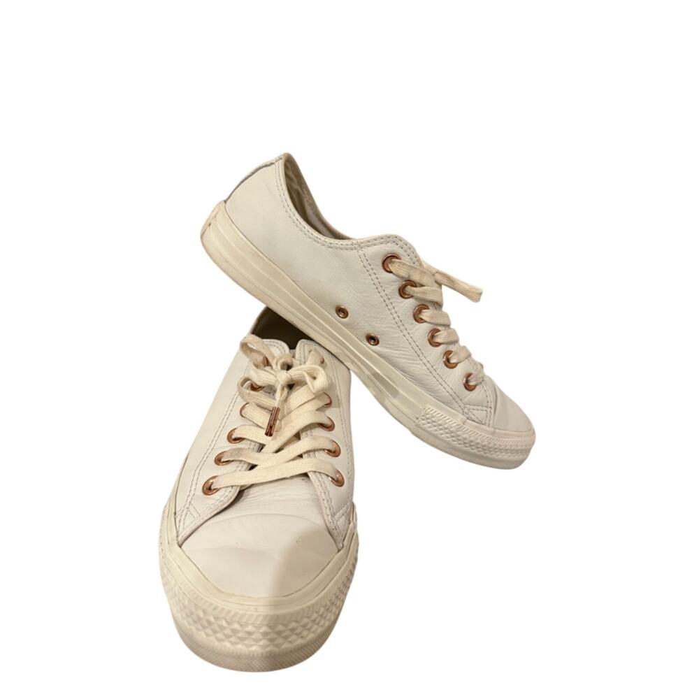 Converse Chuck Taylor All Star OX Egret 8 EUC